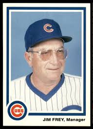 1985 7-Up National League Ball Club Jim Frey Chicago Cubs #NNO