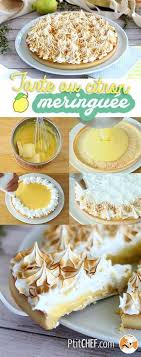 Tarte Au Citron Meringuee Recette Ptitchef Recette Tarte Au Citron Alimentation Citron Meringuee