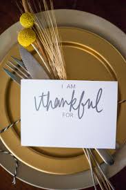 Diy Placecards I Am Thankful For Free Printable Thanksgiving Table Settings Thanksgiving Table Thanksgiving Decorations Diy