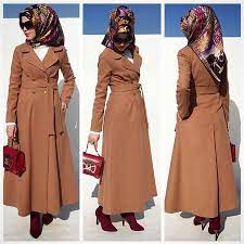 2017 Tesettur Kase Kaban Modelleri Moda Giyim Kabana