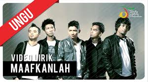 Ungu Maafkanlah Video Lirik Youtube