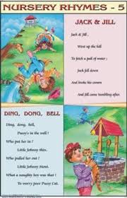 Jack Jill Ding Dong Bell For Nursery Rhymes Chart