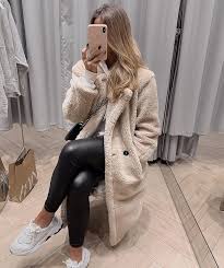 Teddy borg shop longline coat