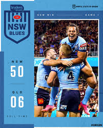 The nrl state of origin is often described as the greatest rivalry in australian sports. Nsw Blues Pummel Qld Maroons In State Of Origin Opener Te Ao Maori News