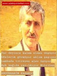 Abdurrahim karakoç 7 nisan 1932 tarihinde kahramanmaraş'ın ekinözü ilçesinde dünyaya geldi. Karakoc Abdurrahim Karakoc Anisina Siiri Safak Gencer Onar