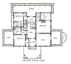 A Drived Floor Plan Of The Second Floor For Twelve Oaks Originally The Magnolia Home Design Had No Back Ter Architectural Floor Plans Magnolia How To Plan