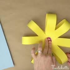A couple years ago i planted a huge bag of hyacinth flowers in my front yard next to a bench. Giant Paper Flowers Construction Paper Crafts For Kids Twitchetts