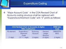 Ppt Coa Revised Chart Of Accounts Powerpoint Presentation