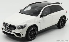 Gt Spirit B66965713 Scale 1 18 Mercedes Benz Glc Class X253 Glc63 2020 Designo Diamond White Bright