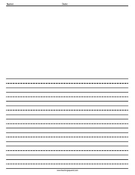 Help your child make the most of writing worksheets for kids by following our recommended tips and tricks: Lined Paper Teaching Squared