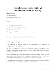 Citizen or lawful permanent resident, and you have a friend or relative who seeks to come to the u.s. Sample Immigration Letter Of Recommendation For Family Download Printable Pdf Templateroller