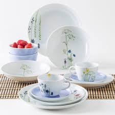 Set 12 Teilig Wildblume Blau Rot Kahla Porzellanshop