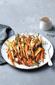 Pin By Taste Com Au On Sides Roasted Baby Carrots Parsnips Honey Mustard Dressing