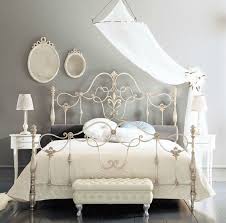 With all the style of wrought iron, we give you a headboard for a twin bed that will be set apart from the rest. White Metal Bed Frame Bedroom Ideas Design Corral