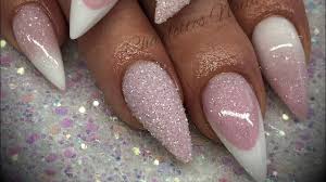 A great thing about these nails is they complement every shape and size of nails. Acrylic Nails Simple Acrylic Design Set Youtube