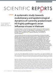 Các thông tin mới nhất về thanh lam, những hình ảnh, bài viết độc đáo và tin tức xoay quanh thanh lam liên tục được cập nhật tại thethaovanhoa.vn. Pdf A Systematic Study Towards Evolutionary And Epidemiological Dynamics Of Currently Predominant H5 Highly Pathogenic Avian Influenza Viruses In Vietnam