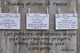 Identify yourself as a king and priest of god (see revelation 5:10). Building And Altar Of Peace Jodelights