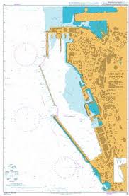 Admiralty Chart 45 Gibraltar Harbour Todd Navigation