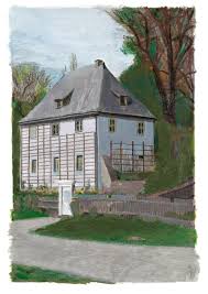 11 verse garten hobby nelke runder, sternenkreis. Eine Illustration Von Goethes Gartenhaus In Weimar Ad