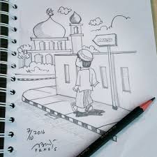 Pin Oleh Fatimah Umi Di Kerajinan Sketsa Ilustrasi Seni