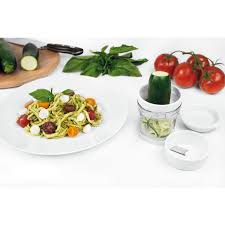 The benriner pro turning slicer peels various vegetables that wedge into the center spike with an adjustable thickness of cut. Turning Slicer Paderno Hotel Restaurant Service