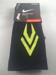 Black And Yellow Baseball Socks New Nike Elite Vapor Baseball Socks Mens Shoe Size 6 8 Black Green Athletic Nike Athletic Mens Socks Baseball Socks Nike Elite
