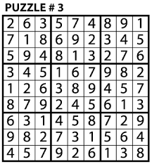 Whether the skill level is as a beginner or something more advanced, they're an ideal way to pass the time when you have nothing else to do like waiting in an airport, sitting in your car or as a means to. Sudoku Puzzle Education World