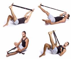 Yoga Stretch Strap Yoga Strap Stretches Beginner Yoga Workout Yoga For Beginners