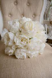 Maybe you would like to learn more about one of these? Luxury Ivory Peony Wedding Bouquet Made With Artificial Peonies White Peonies Bouquet Peony Bouquet Wedding Peony Wedding