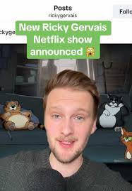 New Ricky Gervais Netflix Show Announcement