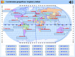 Latitud y longitud, sistema de coordenadas geométricas, también llamadas coordenadas geográficas. Coordenadas Geograficas Latitud Y Longitud Educaplus Wikinclusion