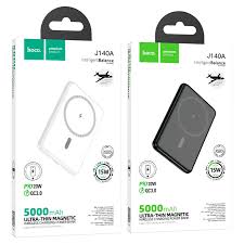 Портативный аккумулятор "J140A Tony" PD20W 5000mAh с беспроводной зарядкой  - HOCO | The Premium Lifestyle Accessories
