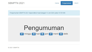 Pendaftaran utbk sbmptn dibuka pada tanggal 15 maret hingga 1 april 2021. Contoh Tampilan Pengumuman Sbmptn 2021 2022 Mamikos Info