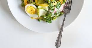 Salade De Cresson Et D Edamames Avec Vinaigrette Cremeuse Au Citron Recette Salade De Cresson Recette Et Salade