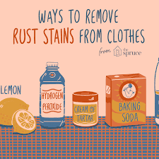 I can remove them now. How To Remove Rust Stains From Clothes And Carpet