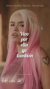 Andrea Bocelli y Karol G: Vivo por Ella