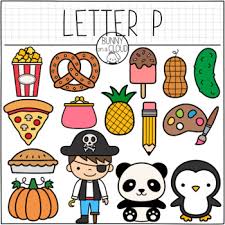Leaning to alphabetize a list of words is one of the first skills students learn in primary. Alphabet Clipart Letter P By Bunny On A Cloud By Bunny On A Cloud