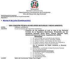 Votada y proclamada por la asamblea nacionalen fecha trece capítulo i de su conformación. O Xrhsths Senado De La Republica Dominicana Sto Twitter Le Presentamos La Agenda De Hoy Martes04 De Las Comisiones Del Senadord