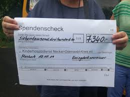 Symbolischer scheck zum ausdrucken kostenlos. Spender