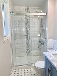 Kohler Levity 48 In X 74 In Semi Frameless Sliding Shower Door In Nickel With Handle K 706008 L Mx 2020 Idee Salle De Bain Idee Deco Toilettes Deco Toilettes