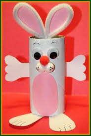 Voici plusieurs bricolages amusants à faire à l'école et à la maison. Bricolage Avec Rouleau De Papier Hygienique Pour Paques Je Suis Une Maman