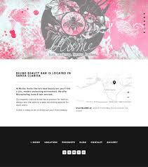 She is truly an artist!! Bryant W Graphic Design Portfolio Blume Salon Website Branding