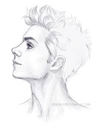 Slender Neck Tomato Hair Arched Eyebrows Full Lips Sharp Jaw Haughty Eyes Portrait Drawing Pencil Portrait Sketches