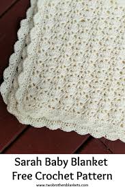 Each piece comes with a video tutorial and a written pattern ( on the video). Vintage Crochet Baby Blanket Free Pattern Sarah Blanket