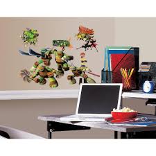 Design unbelievable ninja turtles bedroom accessories wallpaper for. Ninja Turtles Wall Decals 1000x1000 Wallpaper Teahub Io