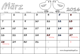 Norsk kalender 2016 med helligdager, ukenummer, flaggdager og månefaser. Kostenloser Kalender Fur Marz 2016 Drucken Pdf Drucken Kostenlos
