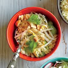 Side dish fresh asparagus and mushrooms with parmesan cheese. Asparagus Parmesan Couscous Recipe Myrecipes