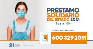 .interno (sii) anunció que habilitó la opción para que trabajadores dependientes y empresarios puedan postular al préstamo solidario del estado, con tasa de interés real de 0%, reajustable solo. Servicio De Impuestos Internos Sii Chile Fotos Facebook
