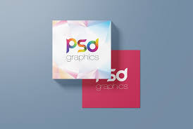 Moreover, this mockup is the part of business card mockup kit by graphic crew. Square Business Card Mockup Psd Download Psd