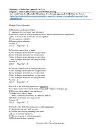 Pin On Test Bank For Chemistry A Molecular Approach 3rd Edition By Tro